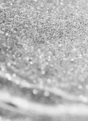 shiny powdery texture